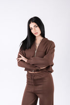 Tuta Felpata - Completo Donna Sportivo Confortevole