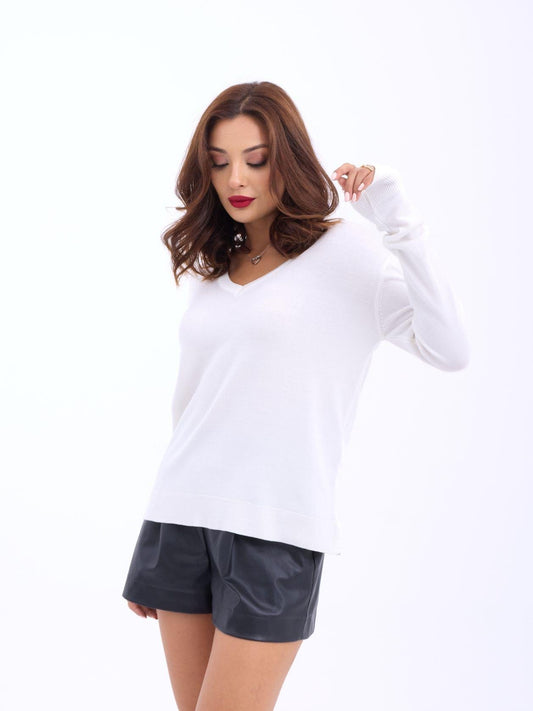 Maglia Bianca Cotone