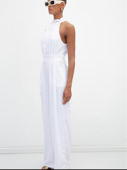 Tuta Halter Ivory Style