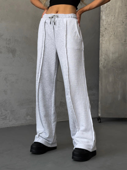 Pantalone Tuta Wide Leg Donna