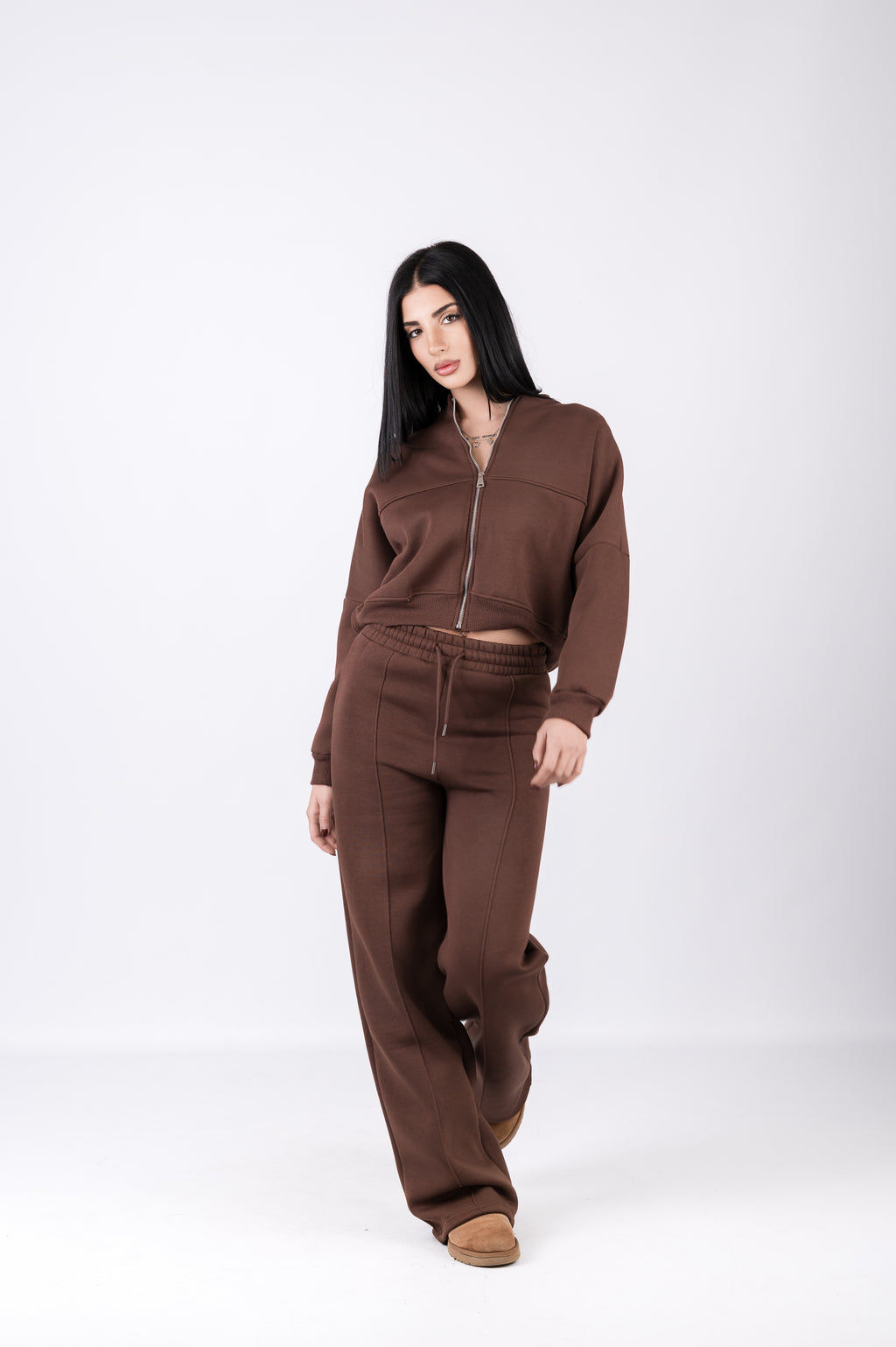 Tuta Felpata - Completo Donna Sportivo Confortevole