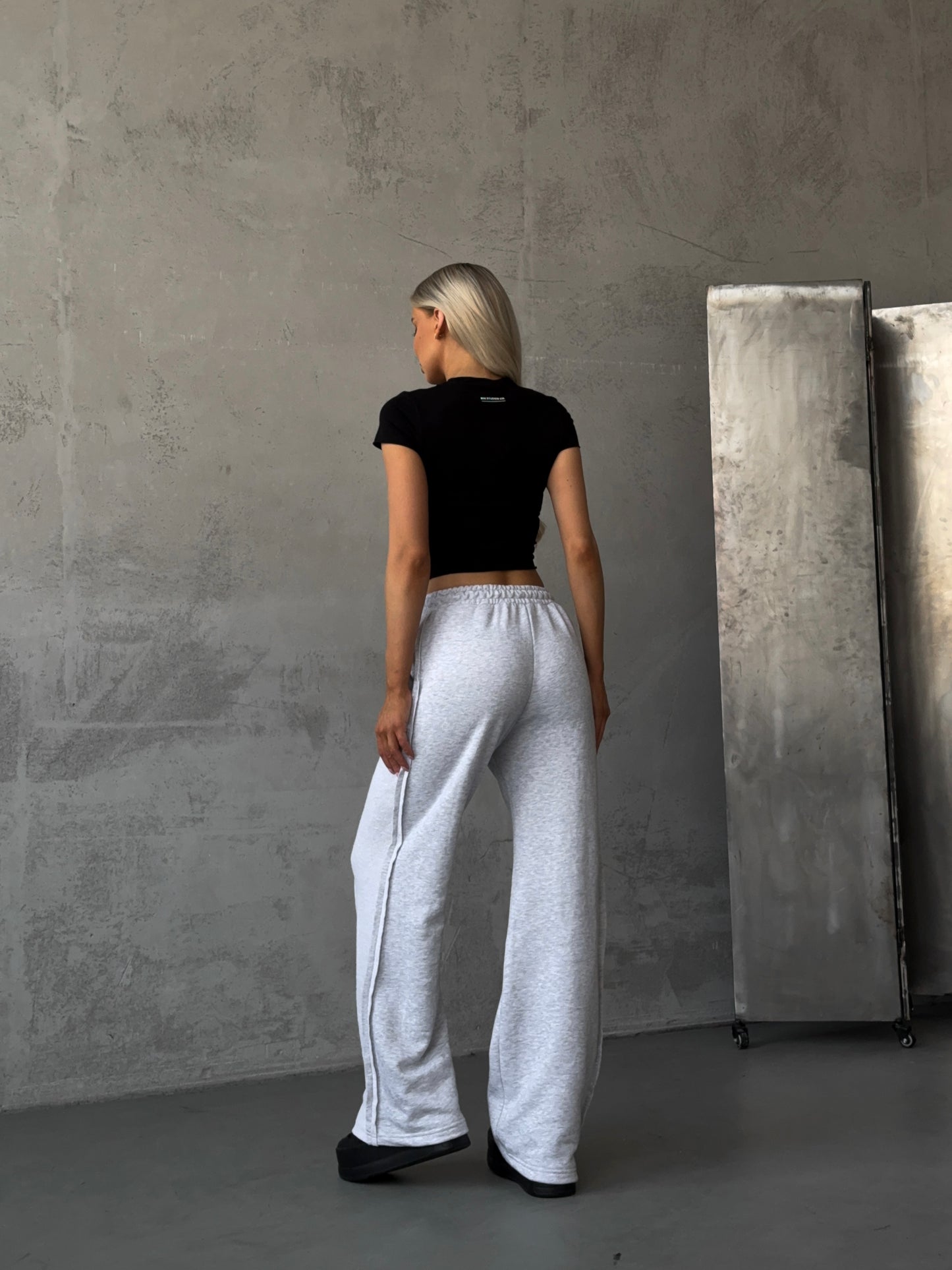 Pantalone Tuta Wide Leg Donna