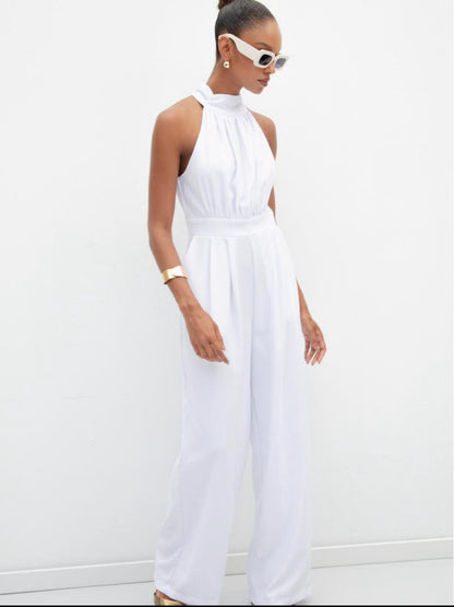 Tuta Halter Ivory Style