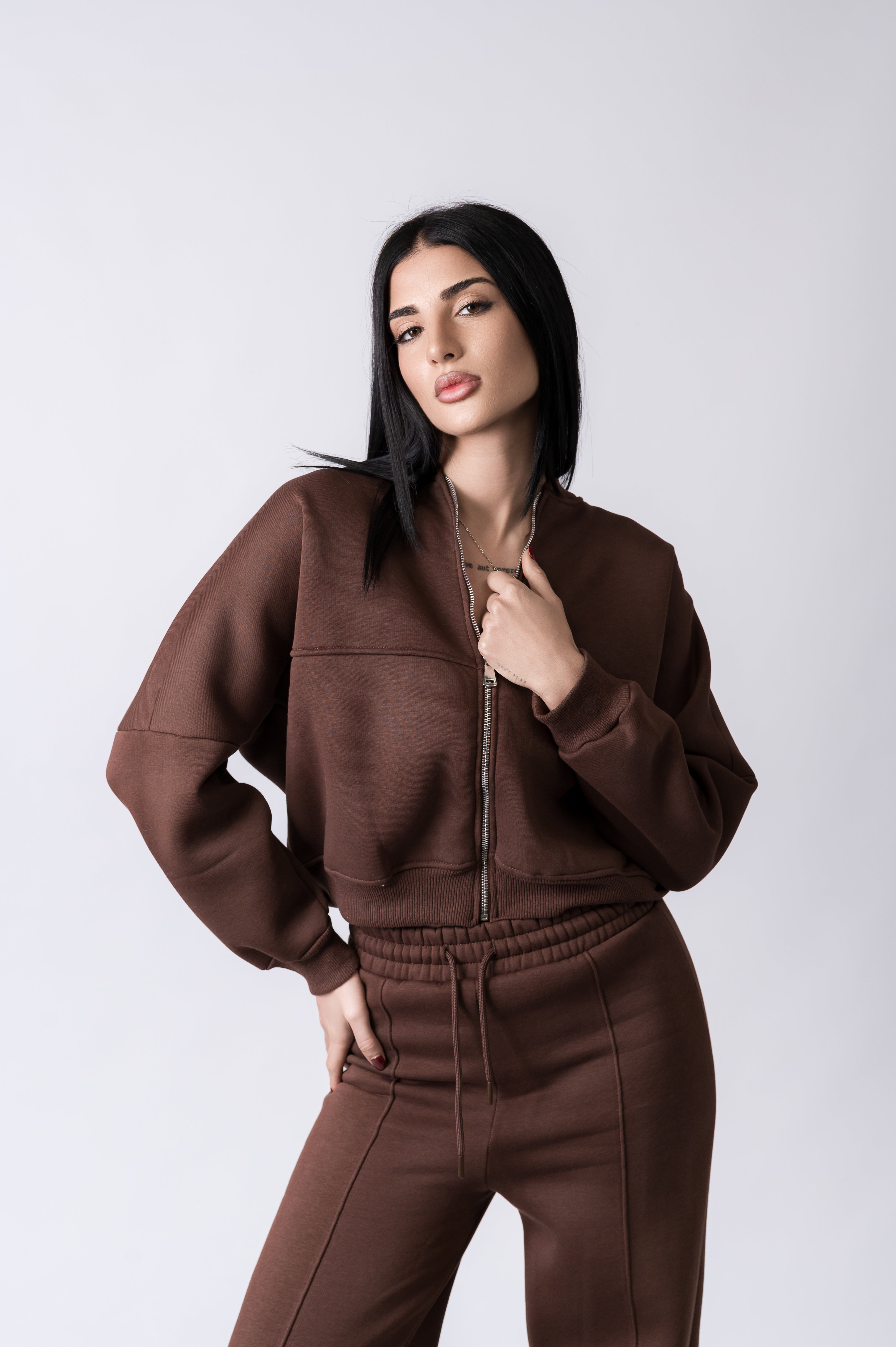 Tuta Felpata - Completo Donna Sportivo Confortevole