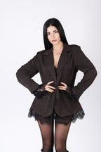 Blazer con Pizzo - Giacca Donna Elegante e Romantica
