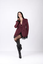 Blazer con Pizzo - Giacca Donna Elegante e Romantica