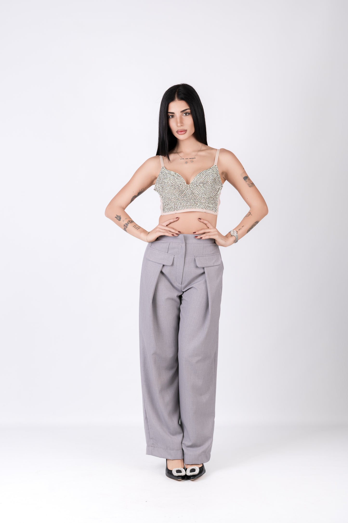 Pantalone donna palazzo