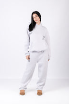 Tuta due pezzi felpata comoda