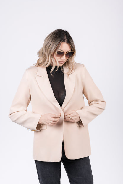 Blazer beige Slim Fit