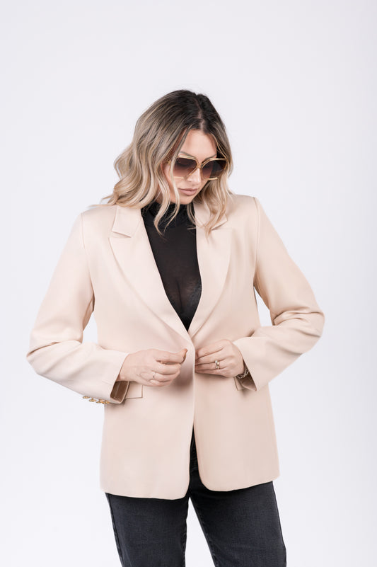 Blazer beige Slim Fit