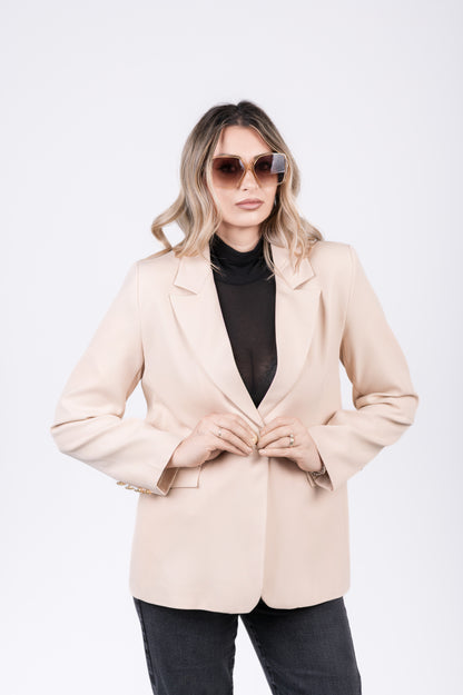 Blazer beige Slim Fit