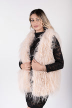 Gilè eco-pelliccia morbido