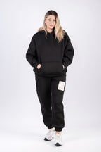 Tuta due pezzi felpato