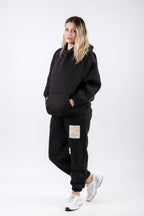 Tuta due pezzi felpato