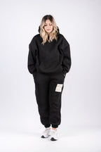 Tuta due pezzi felpato