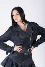 Giacca Denim - Giubbotto Jeans Donna Classico
