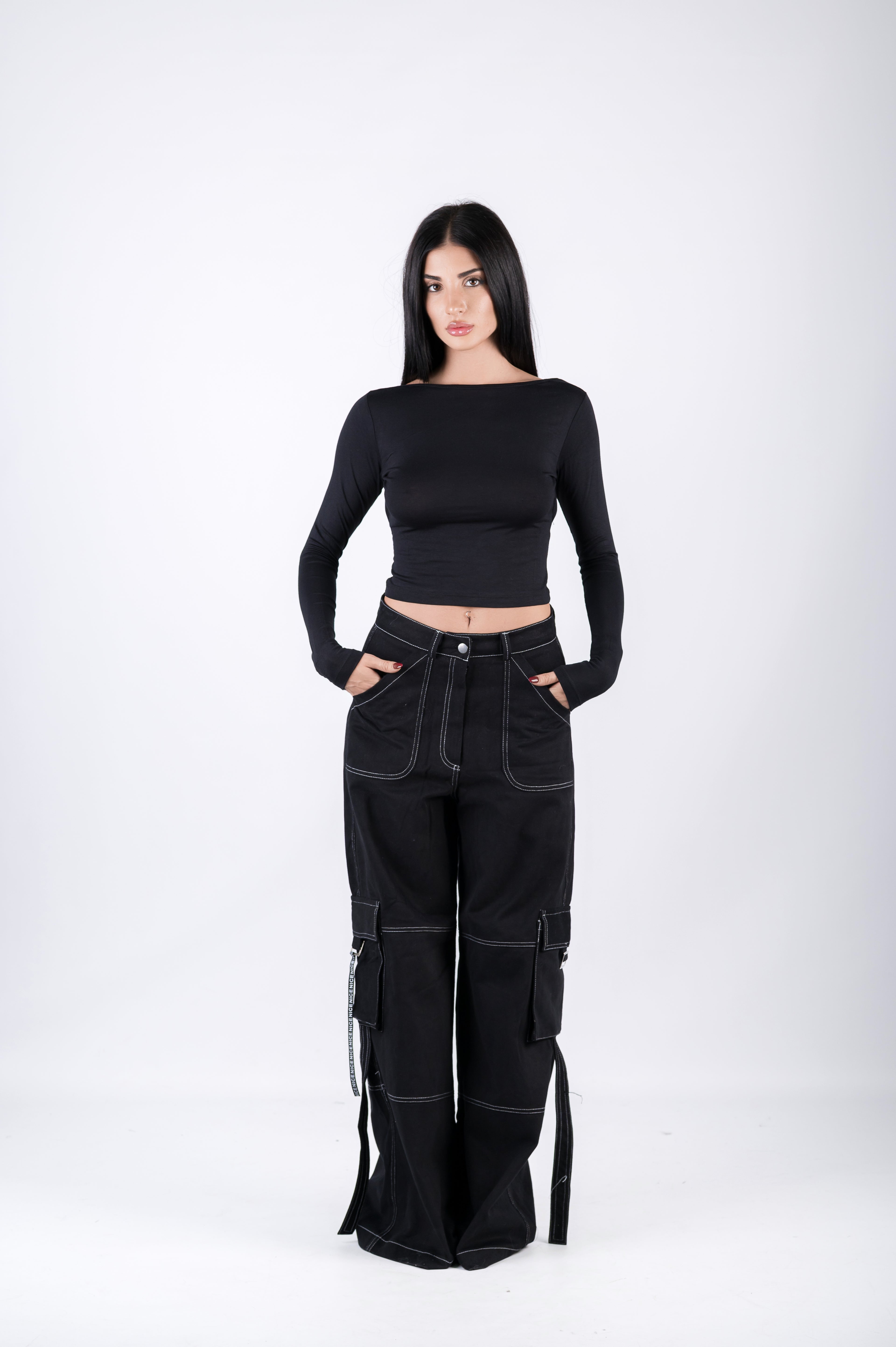 Pantalone cargo urban style