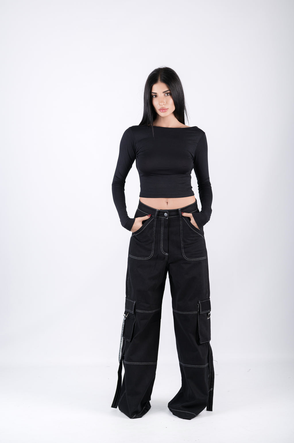 Pantalone cargo urban style