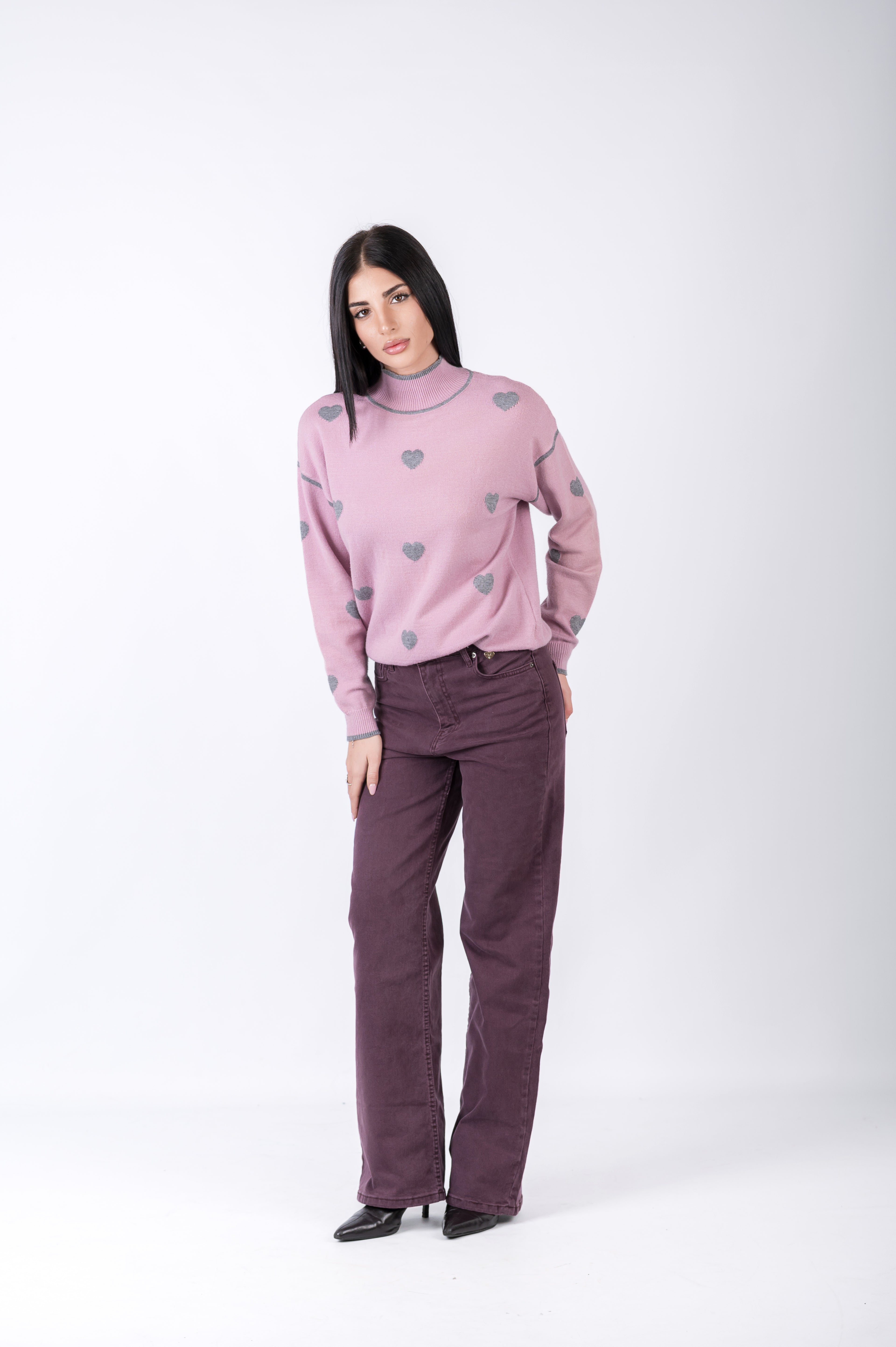 Jeans Gamba Dritta - Pantaloni Denim Donna Classici