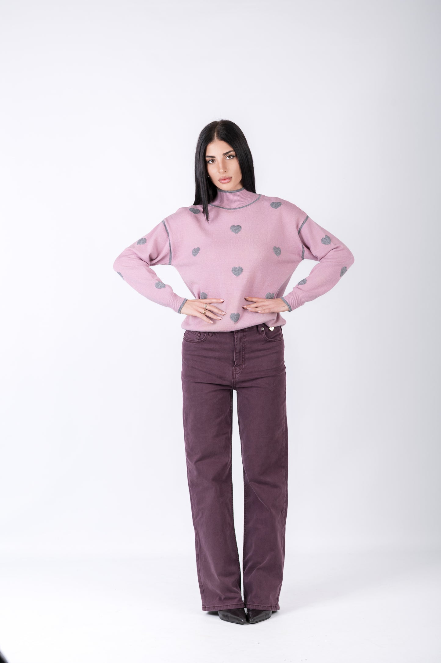 Jeans Gamba Dritta - Pantaloni Denim Donna Classici