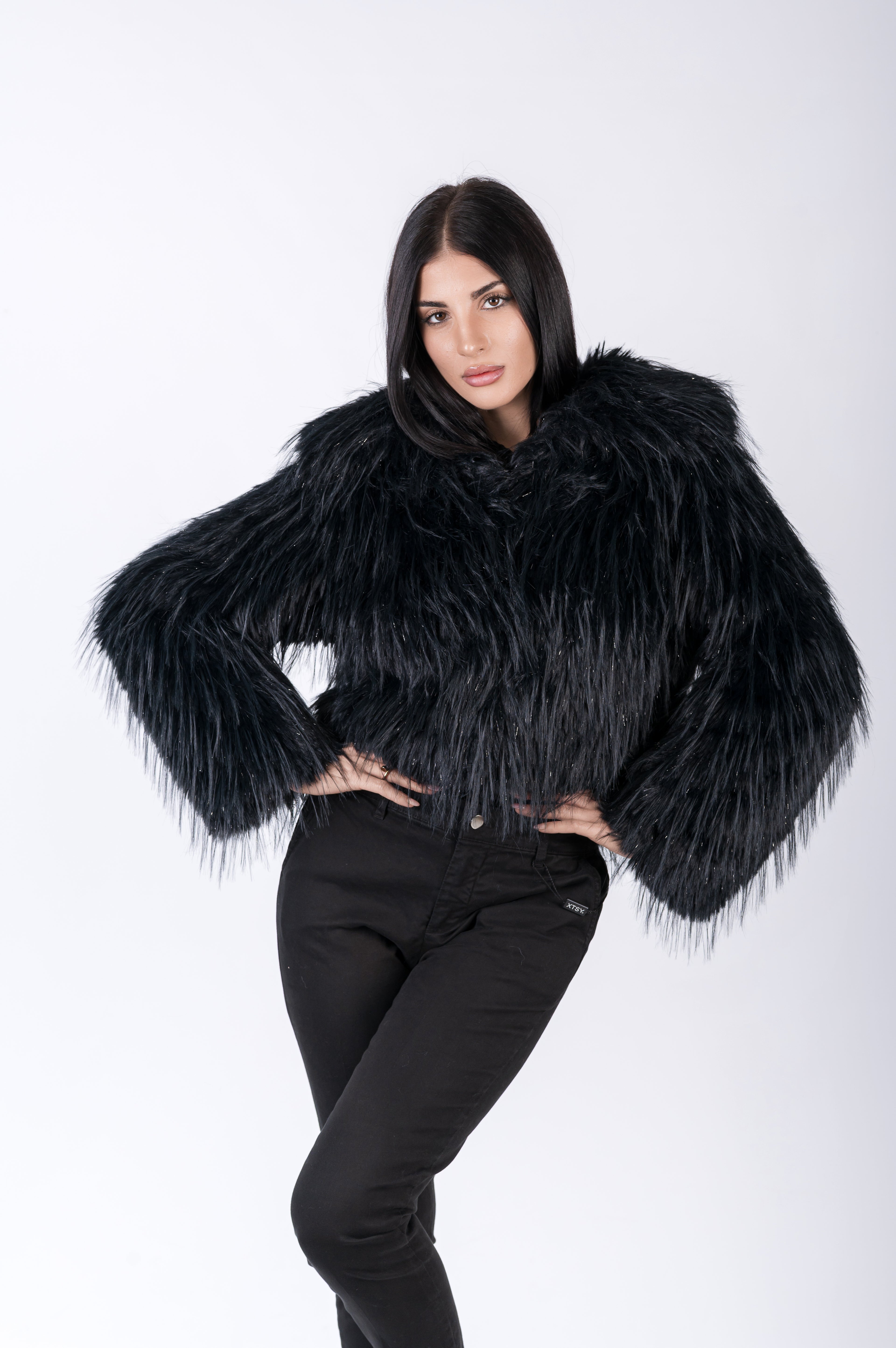 Eco-pelliccia morbida e glamour