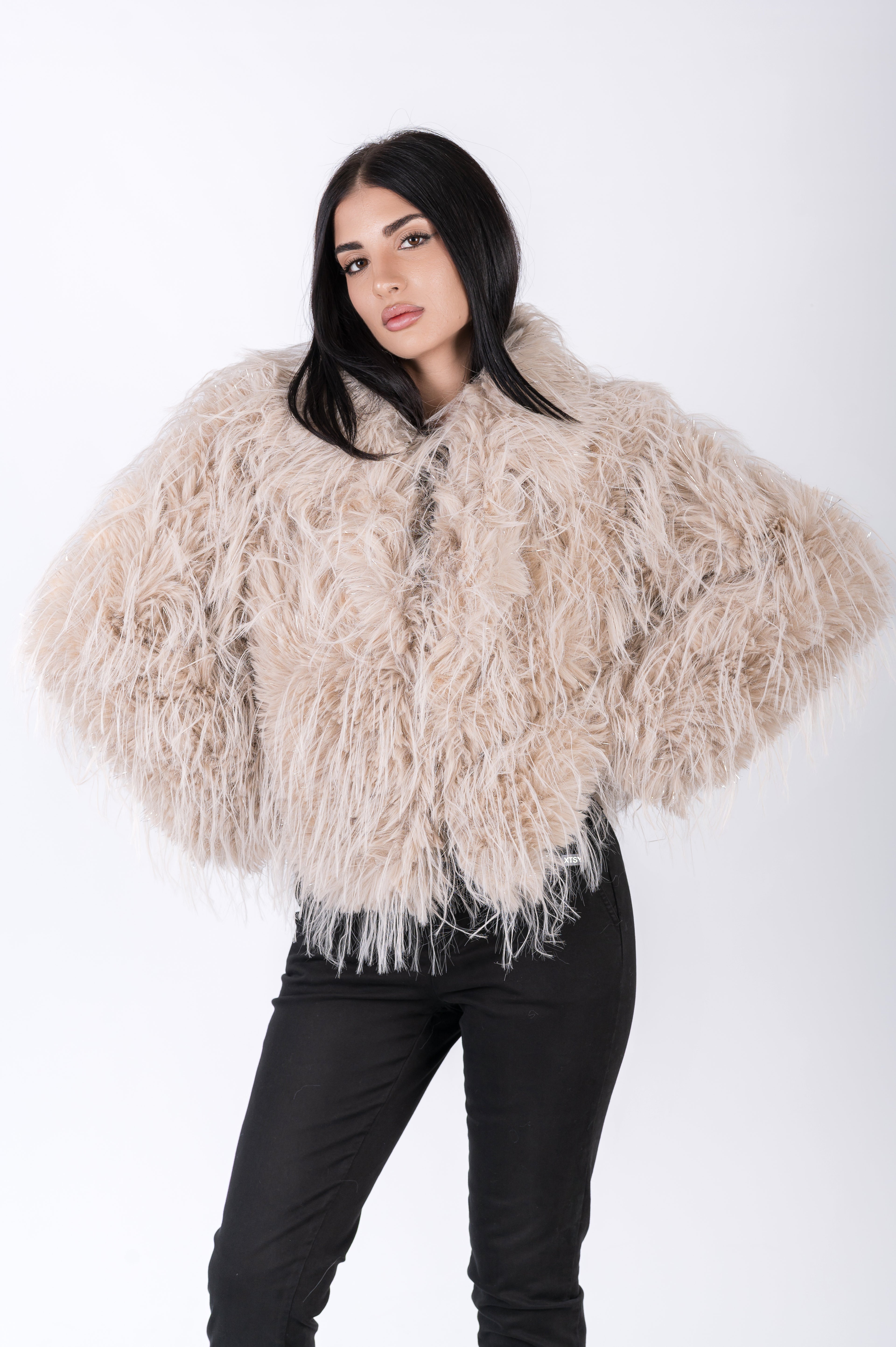 Eco-pelliccia morbida e glamour